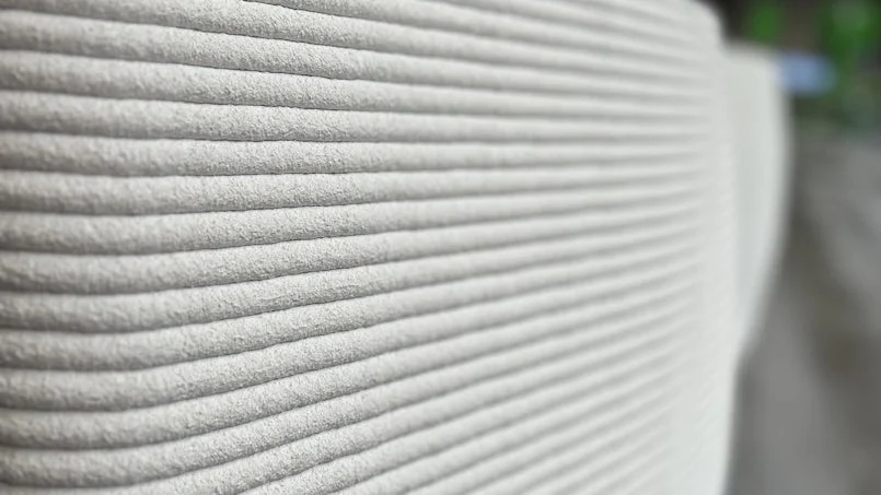 3d geprint balkon baskeweg den helder ribbelstructuur