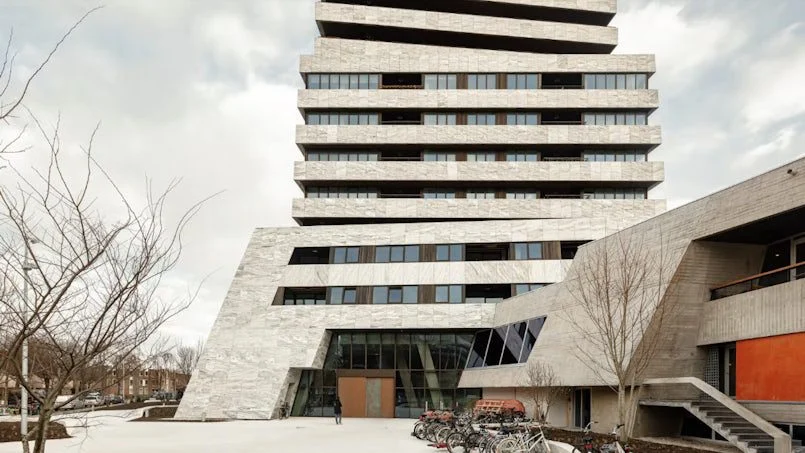 bunker gebouw in eindhoven