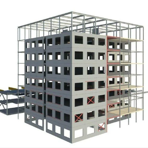 constructie gebouw