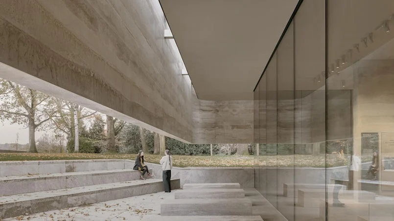 expositieruimte visitor center netherlands american cemetery