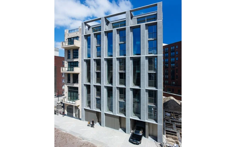 exterieur vertical lofts beton gevels