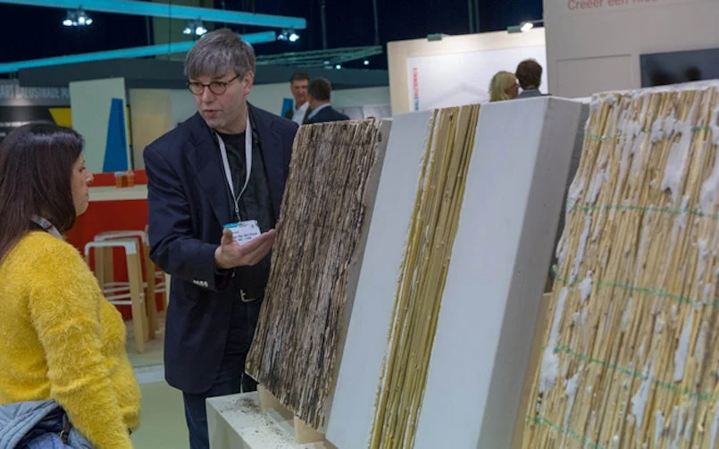 overzicht van expositie ‘experimenteel beton – innovatieve prefab betonconcepten gepresenteerd op gevel 2018