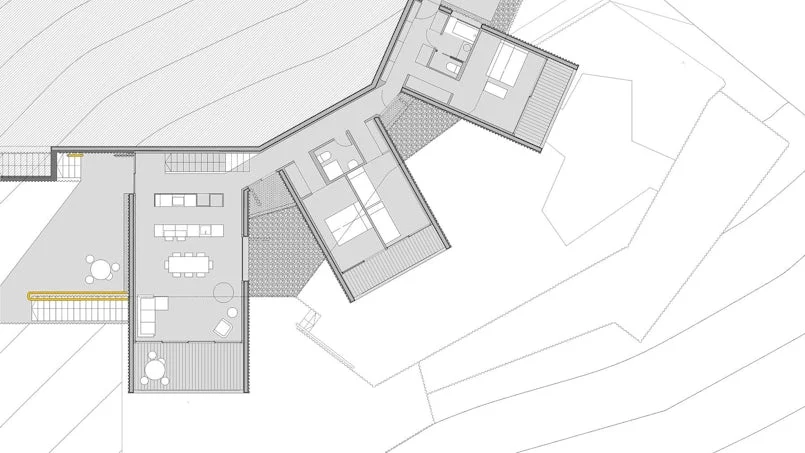 plattegrond betonwoning casa en torremocha