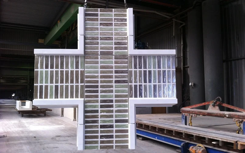pontsteiger prefab betonmodule horizontale balk