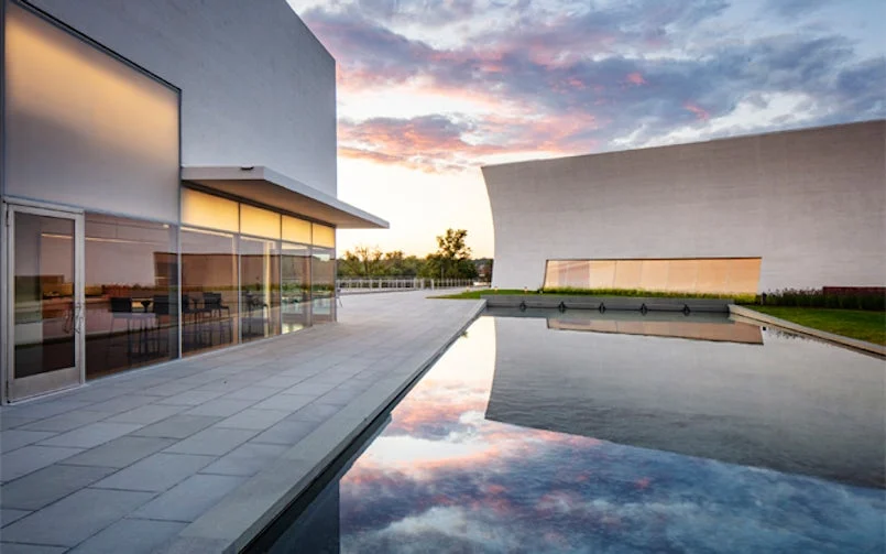 reflectievijver en landschapsontwerp kennedy center