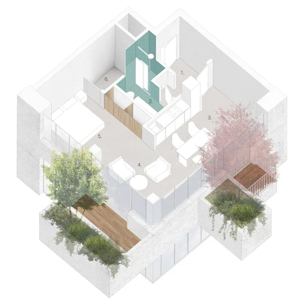 stefano boeri architetti eindhoven trudo vertical forest 2018 apartment