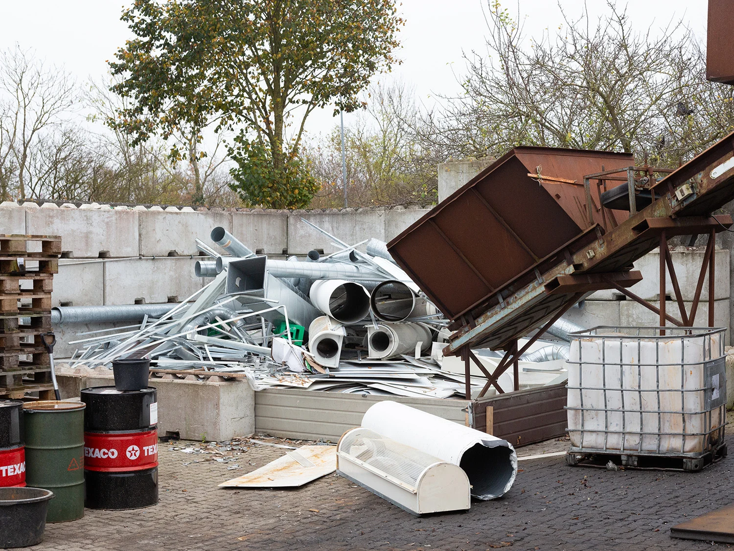 Elementen van bouwafval kunnen worden hergebruikt