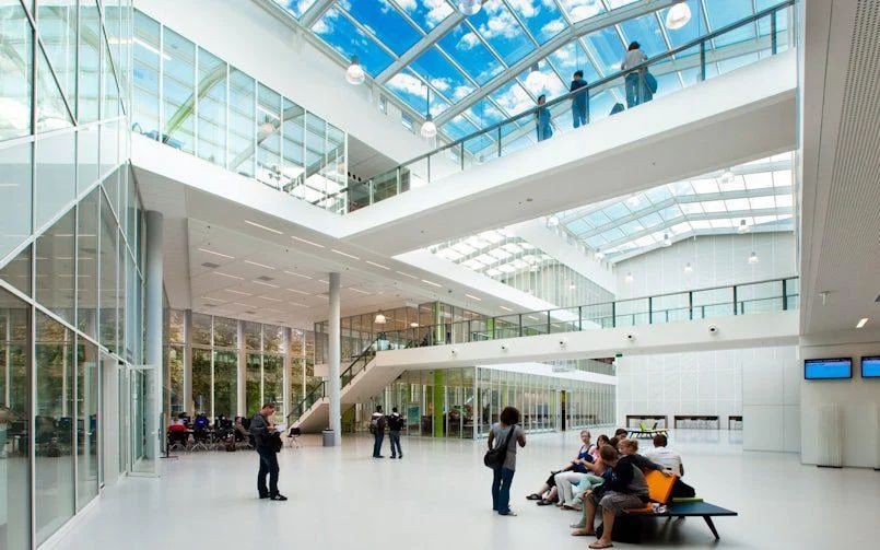 Thermische masse energiezuinig Haagse hogeschool