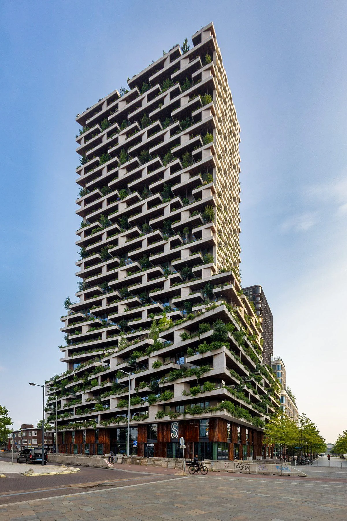 wonderwoods is een project in het hart van de stad utrecht waar beton en natuur samengaan
